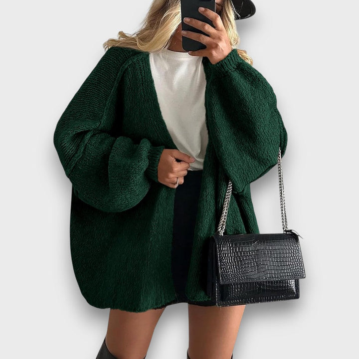 Evonna – Oversized Open Cardigan