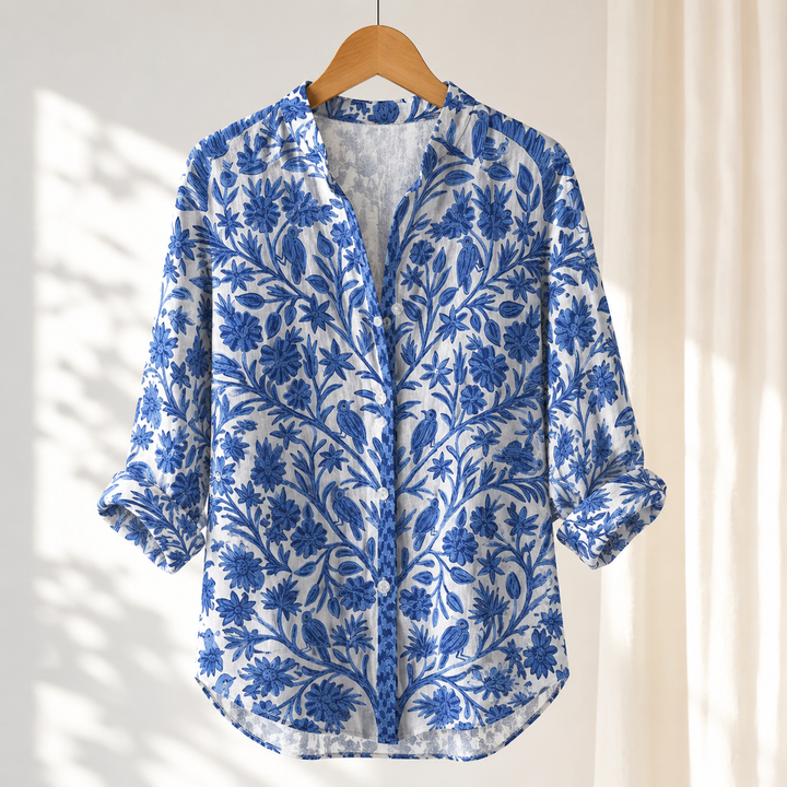 Fiona | Spring Garden Blouse