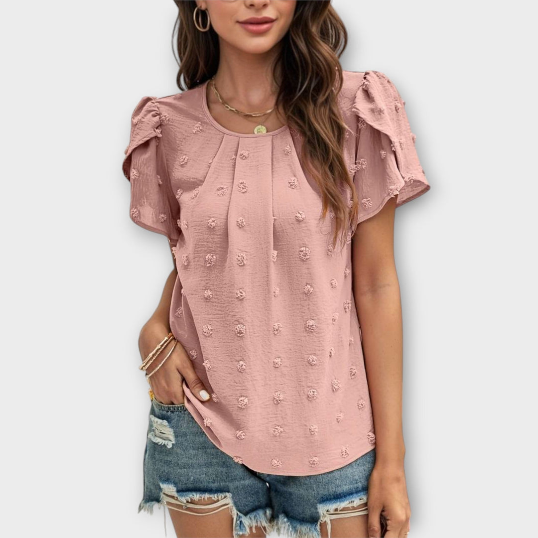 Clarine – The Perfect Polka Dot Blouse