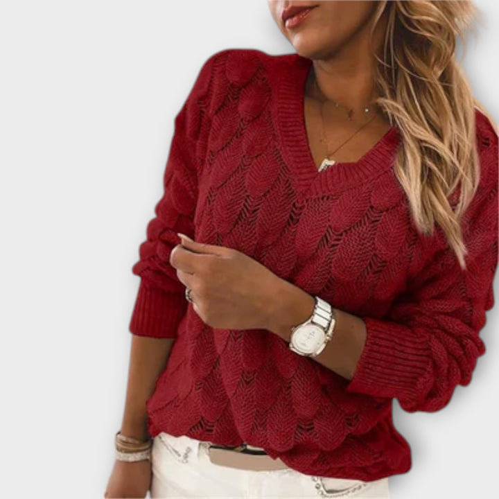 Luniel – Pullover with V-neck